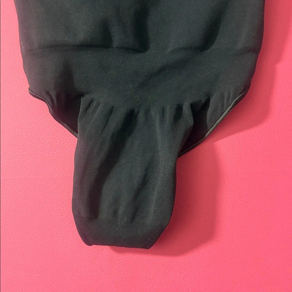 Skims Black Bodysuit with Adjustable Straps